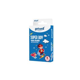 Getwell 15'li Super Boy Yara Bandı