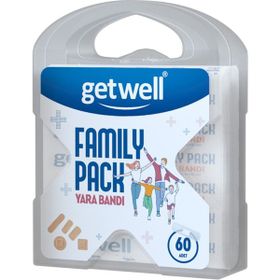 Getwell 60'lı Aile Yara Bandı Kiti