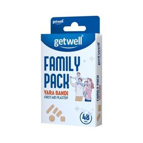 Getwell 60'lı Aile Yara Bandı Kiti