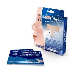 Getwell 8 Adet Night Burun Bandı Çift Etki Horlamaya Karşı Burun Bandı