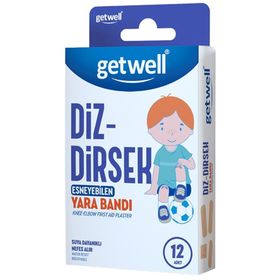 Getwell Diz Dirsek 12'li Yara Bandı