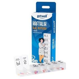 Getwell Haftalık İlaç Kutusu