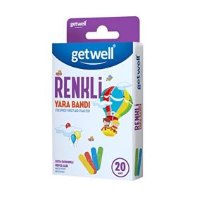 Getwell Renkli 20'li Yara Bandı