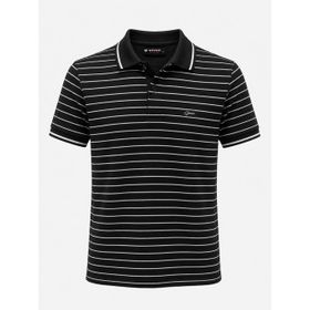 Gewer 7702 Slim Fit Erkek Polo Yaka Kısa Kol Çizgili Tişört