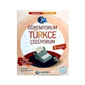 Gezegen Yayıncılık 7. Sınıf Türkçe Öğreniyorum Çözüyorum 3 Fasikül