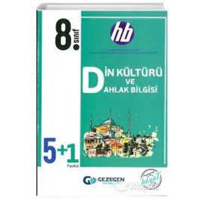Gezegen Yayıncılık 8. Sınıf Din Kültürü Ve Ahlak Bilgisi 5+1 Fasikül