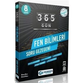 Gezegen Yayıncılık 8. Sınıf LGS Fen Bilimleri 365 Gün Soru Gezegeni