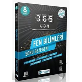 Gezegen Yayıncılık 8. Sınıf LGS Fen Bilimleri 365 Gün Soru Gezegeni