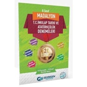 Gezegen Yayıncılık 8. Sınıf T.C. İnkılap Tarihi Ve Atatürkçülük Madalyon Denemeleri