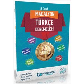 Gezegen Yayıncılık 8. Sınıf Türkçe Madalyon Denemeleri