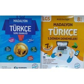 Gezegen Yayıncılık 8. Sınıf Türkçe Madalyon Soru Bankası