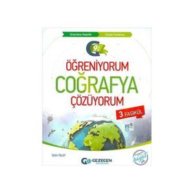 Gezegen Yayıncılık 9. Sınıf Coğrafya Öğreniyorum Çözüyorum
