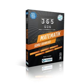 Gezegen Yayınları - 11. Sınıf 365 Gün Serisi Matematik Soru Bankası
