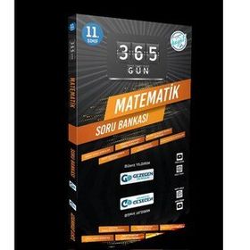 Gezegen Yayınları - 11. Sınıf 365 Gün Serisi Matematik Soru Bankası