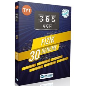 Gezegen Yayınları - 365 Gün Tyt Fizik 30 Deneme
