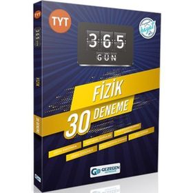 Gezegen Yayınları - 365 Gün Tyt Fizik 30 Deneme