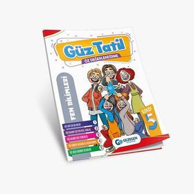Gezegen Yayınları 5. Sınıf Fen Bilimleri Güz Tatil Kitabı