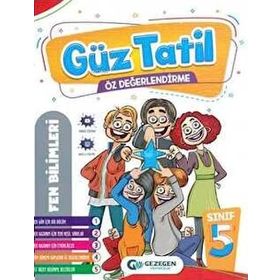 Gezegen Yayınları 5. Sınıf Fen Bilimleri Güz Tatil Kitabı