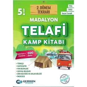 Gezegen Yayınları 5'den 6'ya 2. Dönem Telafi Madalyon Kamp Kitabı