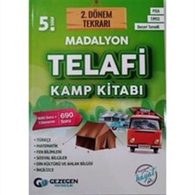 Gezegen Yayınları 5'den 6'ya 2. Dönem Telafi Madalyon Kamp Kitabı