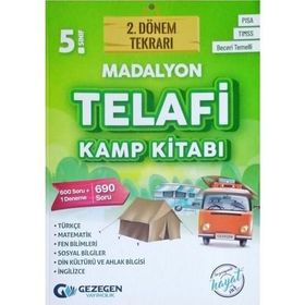 Gezegen Yayınları 5'den 6'ya 2. Dönem Telafi Madalyon Kamp Kitabı
