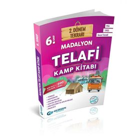 Gezegen Yayınları 6. Sınıf 2. Dönem Tekrarı Madalyon Telafi Kamp Kitabı