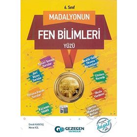 Gezegen Yayınları 6. Sınıf Fen Bilimleri Madalyonun Yüzü