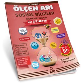 Gezegen Yayınları 6. Sınıf Madalyon Sosyal Bilgiler Denemeleri 20 Deneme