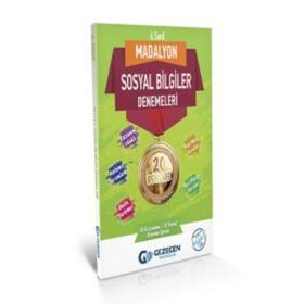 Gezegen Yayınları 6. Sınıf Madalyon Sosyal Bilgiler Denemeleri 20 Deneme