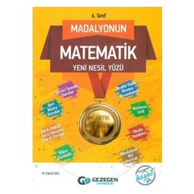 Gezegen Yayınları 6. Sınıf Matematik Madalyonun Matematik Yüzü