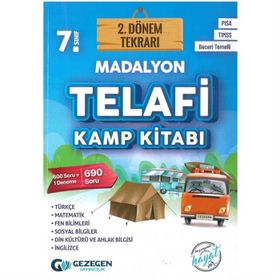Gezegen Yayınları - 7. Sınıf 2. Dönem Madalyon Tekrarı Kamp Kitabı