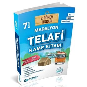 Gezegen Yayınları - 7. Sınıf 2. Dönem Madalyon Tekrarı Kamp Kitabı