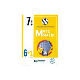 Gezegen Yayınları - 7. Sınıf Hb Serisi Matematik 6+1 Fasikül