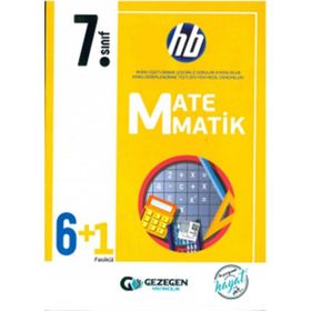 Gezegen Yayınları - 7. Sınıf Hb Serisi Matematik 6+1 Fasikül