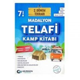 Gezegen Yayınları 7. Sınıf Madalyon 2. Dönem Telafi Kamp Kitabı