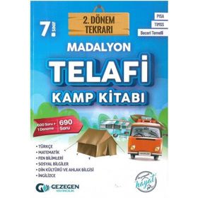 Gezegen Yayınları 7. Sınıf Madalyon 2. Dönem Telafi Kamp Kitabı