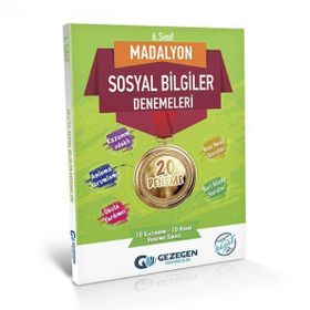 Gezegen Yayınları 7. Sınıf Madalyon Sosyal Bilgiler Denemeleri 20 Deneme