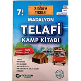 Gezegen Yayınları 7'den 8'e 2. Dönem Telafi Madalyon Kamp Kitabı