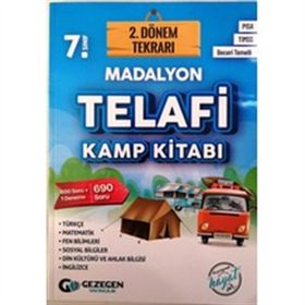 Gezegen Yayınları 7'den 8'e 2. Dönem Telafi Madalyon Kamp Kitabı