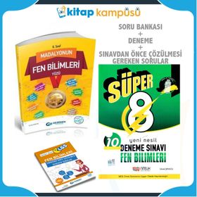 Gezegen Yayınları 8. Sınıf Fen Bilimleri Madalyonun Yüzü