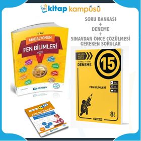 Gezegen Yayınları 8. Sınıf Fen Bilimleri Madalyonun Yüzü