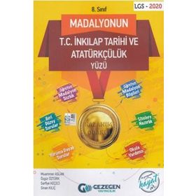 Gezegen Yayınları 8. Sınıf T.C. İnkılap Tarihi ve Atatürkçülük Madalyonun Yüzü