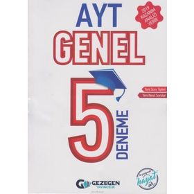Gezegen Yayınları AYT 5'li Paket Deneme