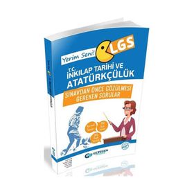 Gezegen Yayınları LGS TC İnkılap Tarihi ve Atatürkçülük Sınavdan Önce Çözülmesi Gereken Sorular