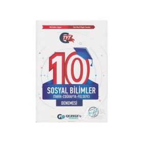 Gezegen Yayınları TYT Sosyal Bilimler 10 Deneme