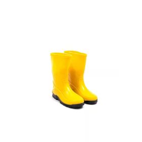 Gezer 1211 Sarı Pvc Kısa Konç Çizme