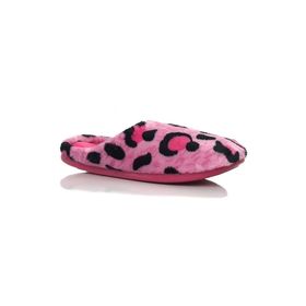 Gezer 12221 Leopar Desenli Pembe Kadın Terlik