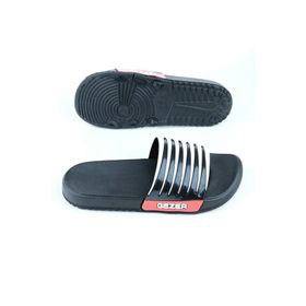 Gezer 12470 Siyah Havuz-Plaj-Banyo Erkek Terlik
