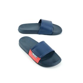 Gezer 15197 Lacivert Kırmızı Erkek Terlik