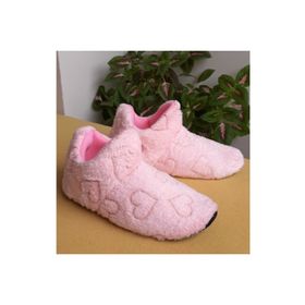 Gezer 3124 Pembe Kadın Ses Yapmayan Taban Panduf Ev Ayakkabısı